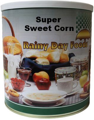 Rainy Day Foods Dehydrated Corn Super Sweet #10 Cans - 6 Pack - Image 5