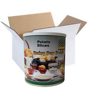 Rainy Day Foods Dehydrated Potato Slices #10 Cans - 6 Pack - Image 4