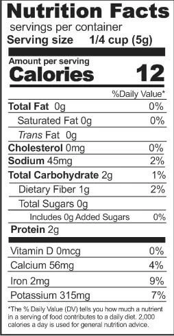 Rainy Day Foods Non-GMO Dehydrated Spinach Flakes #10 Cans - 6 Pack - Image 5