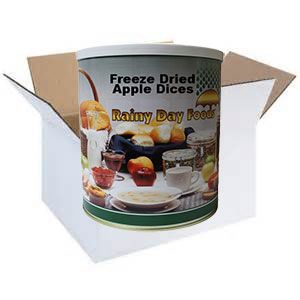 Rainy Day Foods Freeze-Dried Apple Dices #10 Cans - 6 Pack - Image 4