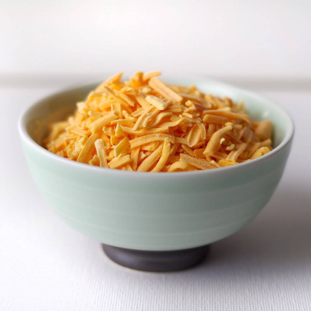 Rainy Day Foods Freeze-Dried Colby Cheese 6 (Case of Six) #2.5 Cans - 126 Servings - Image 3