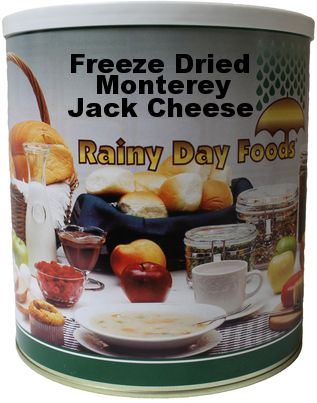 Rainy Day Foods - Freeze Dried Monterey Jack Cheese 37 oz. #10 can - Image 3