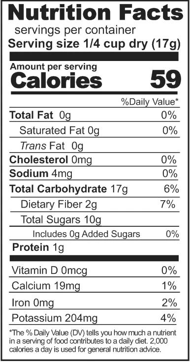 Rainy Day Foods Freeze-Dried Tart Cherry Dices 6 oz. #2.5 Can - 10 Servings - Image 3