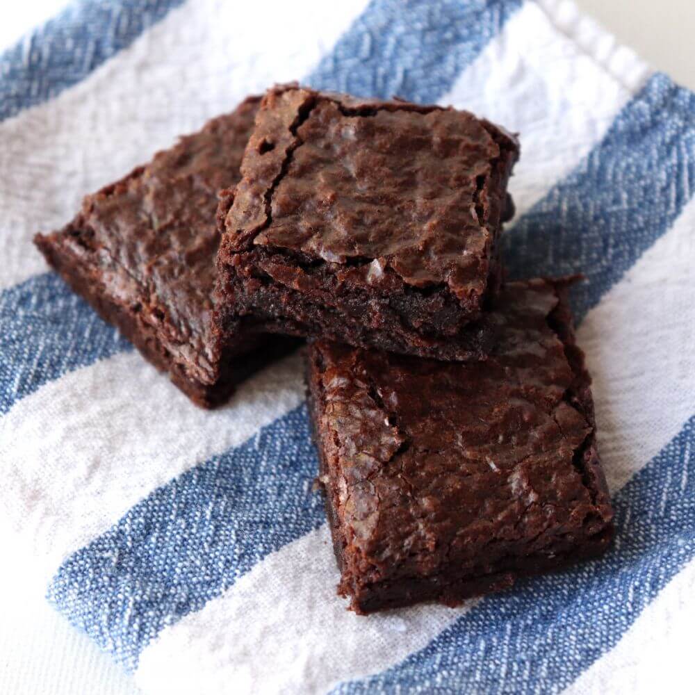 Rainy Day Foods Fudge Brownie Mix 66 oz. #10 Can - 33 Servings - Image 2