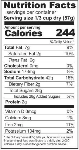 Rainy Day Foods Fudge Brownie Mix 66 oz. #10 Can - 33 Servings - Image 5
