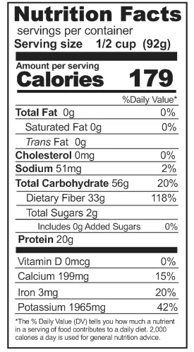 Rainy Day Foods Great Northern Beans 25 lb. Bag - 123 Servings - Image 3