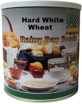 Rainy Day Foods Hard White Wheat #10 Cans - 6 Pack