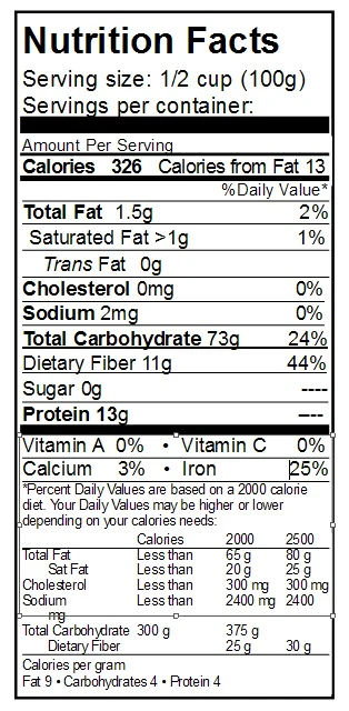 Rainy Day Foods Hard White Wheat Paper 50 lb. Bag - 228 Servings - Image 3