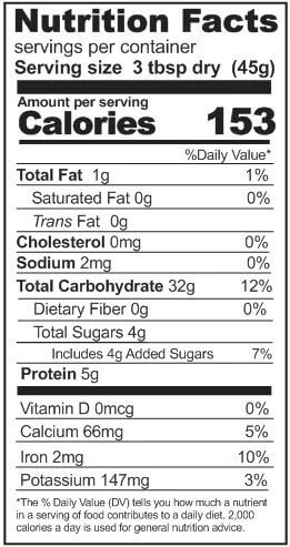 Rainy Day Foods Hearty Wheat Bread Mix 63 oz. #10 Can - 40 Servings - Image 6
