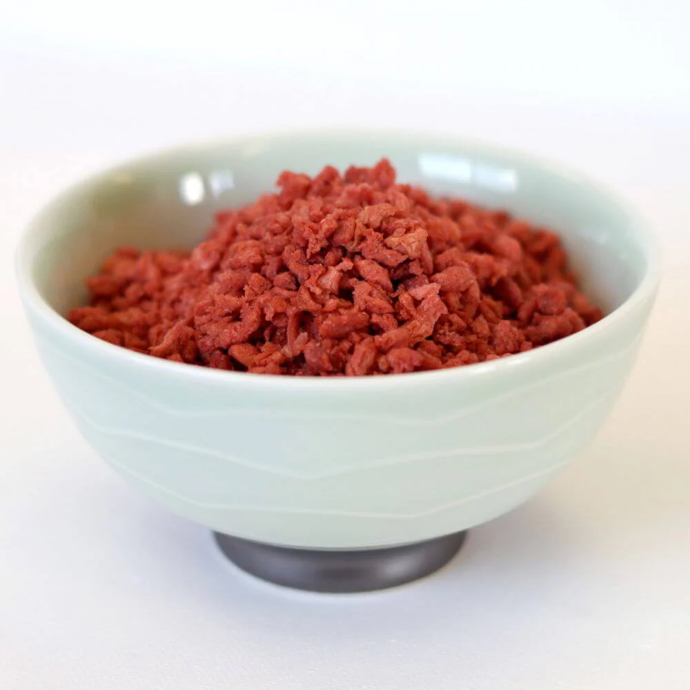 Rainy Day Foods Imitation Bacon Flavored Bits TVP (Textured Vegetable Protein) 11 oz. #2.5 Can - 44 Servings - Image 3