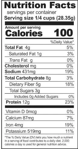 Rainy Day Foods Imitation Beef Flavored Bits TVP (Textured Vegetable Protein) 40 oz. #10 Can - 40 Servings - Image 4