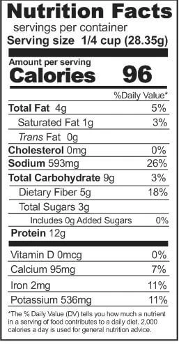 Rainy Day Foods Imitation Chicken Flavored Bits TVP (Textured Vegetable Protein) 25 lb. Box - 400 Servings - Image 3