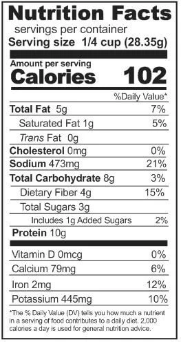 Rainy Day Foods Imitation Sausage Flavored Bits TVP (Textured Vegetable Protein) 5 Gallon 16 lb. Super Pail - 256 Servings - Image 3