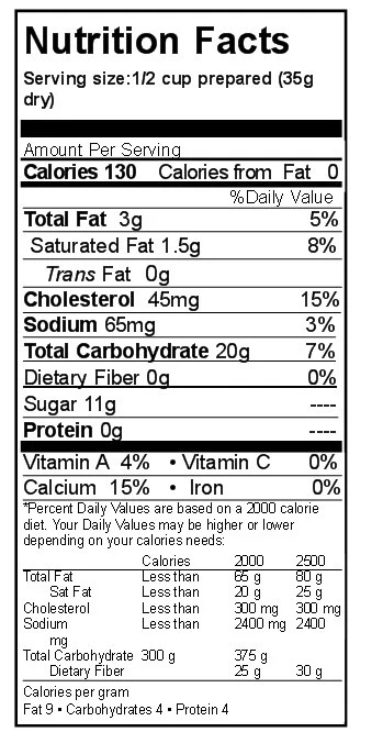 Rainy Day Foods Instant Tapioca Pearls 70 oz. #10 Can - 56 Servings - Image 4