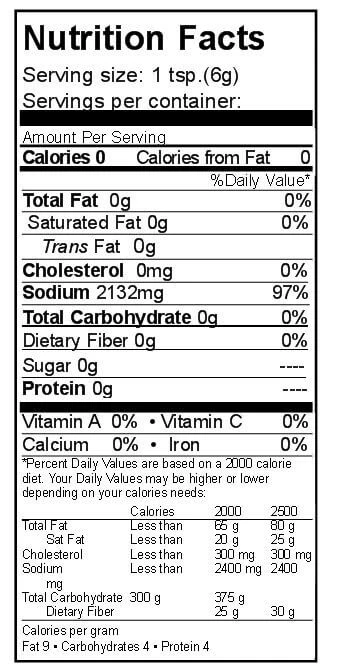 Rainy Day Foods - Iodized Salt 32 oz. #2.5 Can - 152 Servings - Image 4