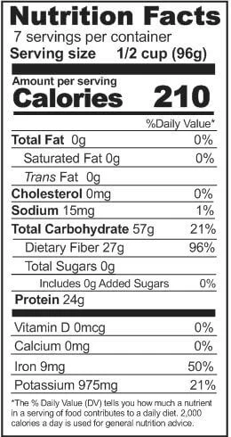 Rainy Day Foods Lentils 5 Gallon 36 lb. Super Pail - 170 Servings - Image 4
