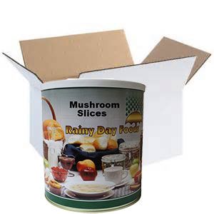 Rainy Day Foods Mushrooms #10 Cans - 6 Pack - Image 4