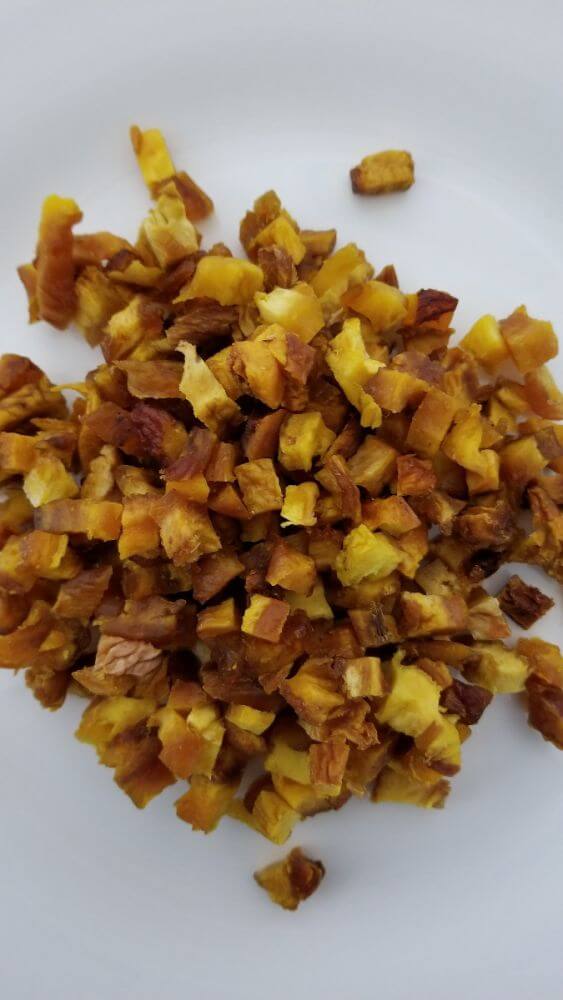 Rainy Day Foods Nectarine Dices 10 oz. #2.5 Can - 5 Servings - Image 2