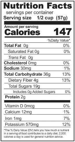 Rainy Day Foods Nectarine Dices 10 oz. #2.5 Can - 5 Servings - Image 3