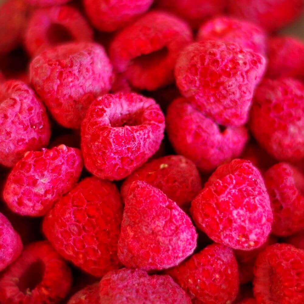 Rainy Day Foods Non-GMO Freeze-Dried Whole Raspberries #2.5 Cans - 6 Pack - Image 3