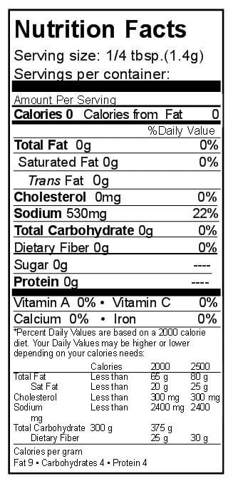 Rainy Day Foods - Real Salt 128 oz. #10 Can - Image 5