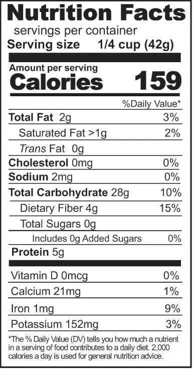 Rainy Day Foods Oat Groats Natural 25 lb. Bag - 270 Servings - Image 3