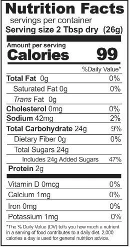 Rainy Day Foods Orange Gelatin 27 oz. #2.5 Can - 30 Servings - Image 5