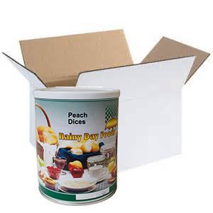Rainy Day Foods Peach Dices #2.5 Cans - 6 Pack - Image 4