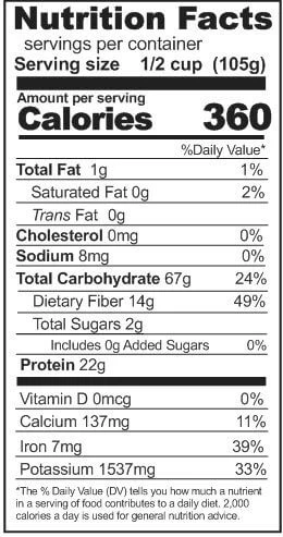 Rainy Day Foods Pink Beans 5 Gallon 34 lb. Super Pail - 146 Servings - Image 4