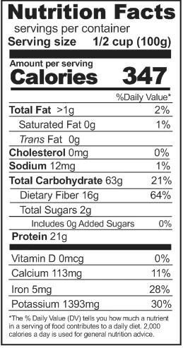 Rainy Day Foods Pinto Beans 50 lb. Bag - 227 Servings - Image 3