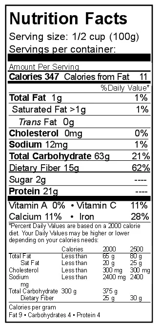 Rainy Day Foods - Pinto Beans Natural 5 Gallon 34 lb. Super Pail - Image 4