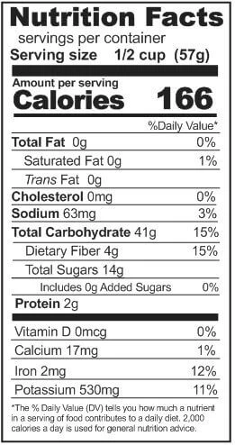 Rainy Day Foods Plum Dices 10 oz. #2.5 Can - 5 Servings - Image 3