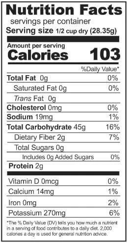 Rainy Day Foods Dehydrated Potato Dices 6 (Case of Six) #2.5 Cans - 48 Servings - Image 5