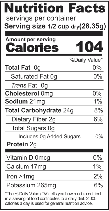 Rainy Day Foods Dehydrated Potato Slices 20 lb. (Four 5 lb. Bags) Box - 320 Servings - Image 3