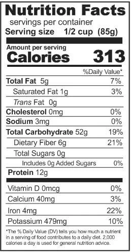 Rainy Day Foods Non-GMO Quinoa Natural 25 lb. Bag - 133 Servings - Image 3