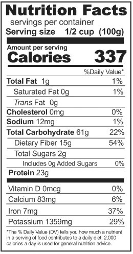 Rainy Day Foods Small Red Beans 50 lb. Bag - 227 Servings - Image 3