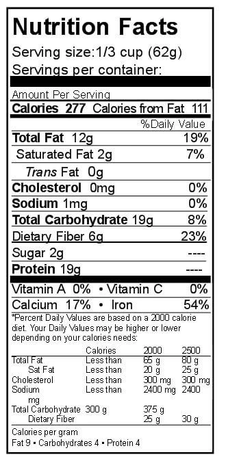 Rainy Day Foods Soy Beans Natural 25 lb. Bag - 183 Servings - Image 3