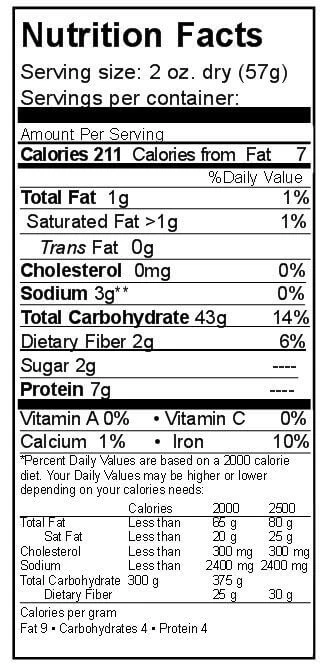 Rainy Day Foods Spaghetti 10" Long 20 lb. Box - 157 Servings - Image 3