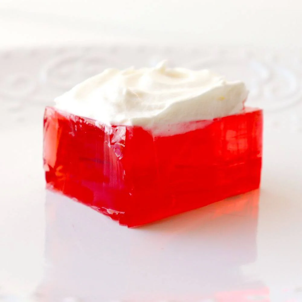 Rainy Day Foods Strawberry Gelatin 96 oz. #10 Can - 78 Servings - Image 2