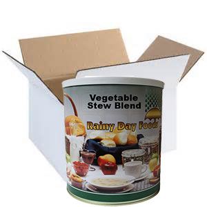 Rainy Day Foods Vegetable Stew Blend #10 Cans - 6 Pack
