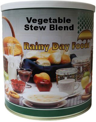 Rainy Day Foods Vegetable Stew Blend #10 Cans - 6 Pack - Image 4