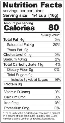 Rainy Day Foods Whip Topping 71 oz. #10 Can - 84 Servings - Image 5