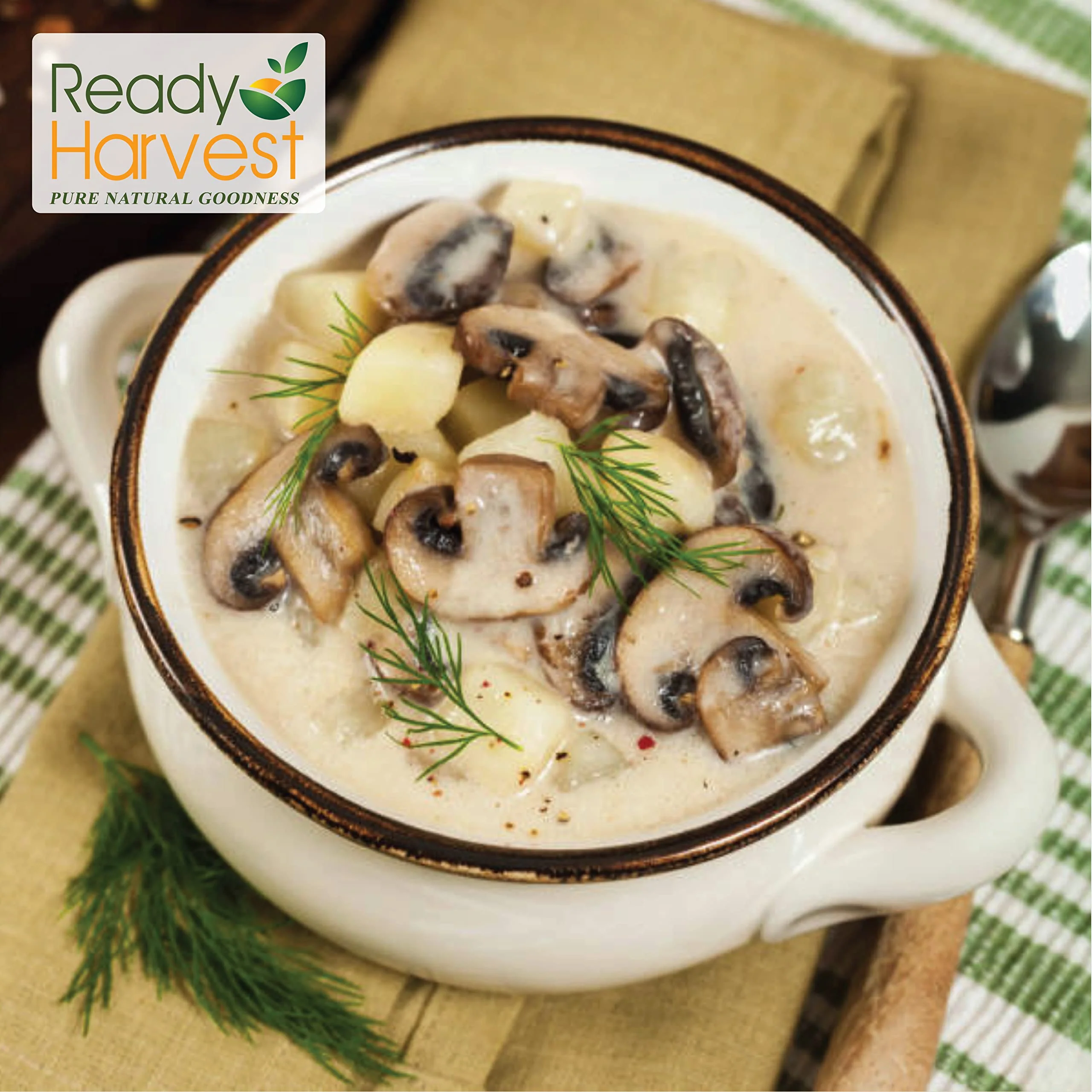 Ready Harvest Freeze-Dried Mushrooms - #10 Can - Image 6