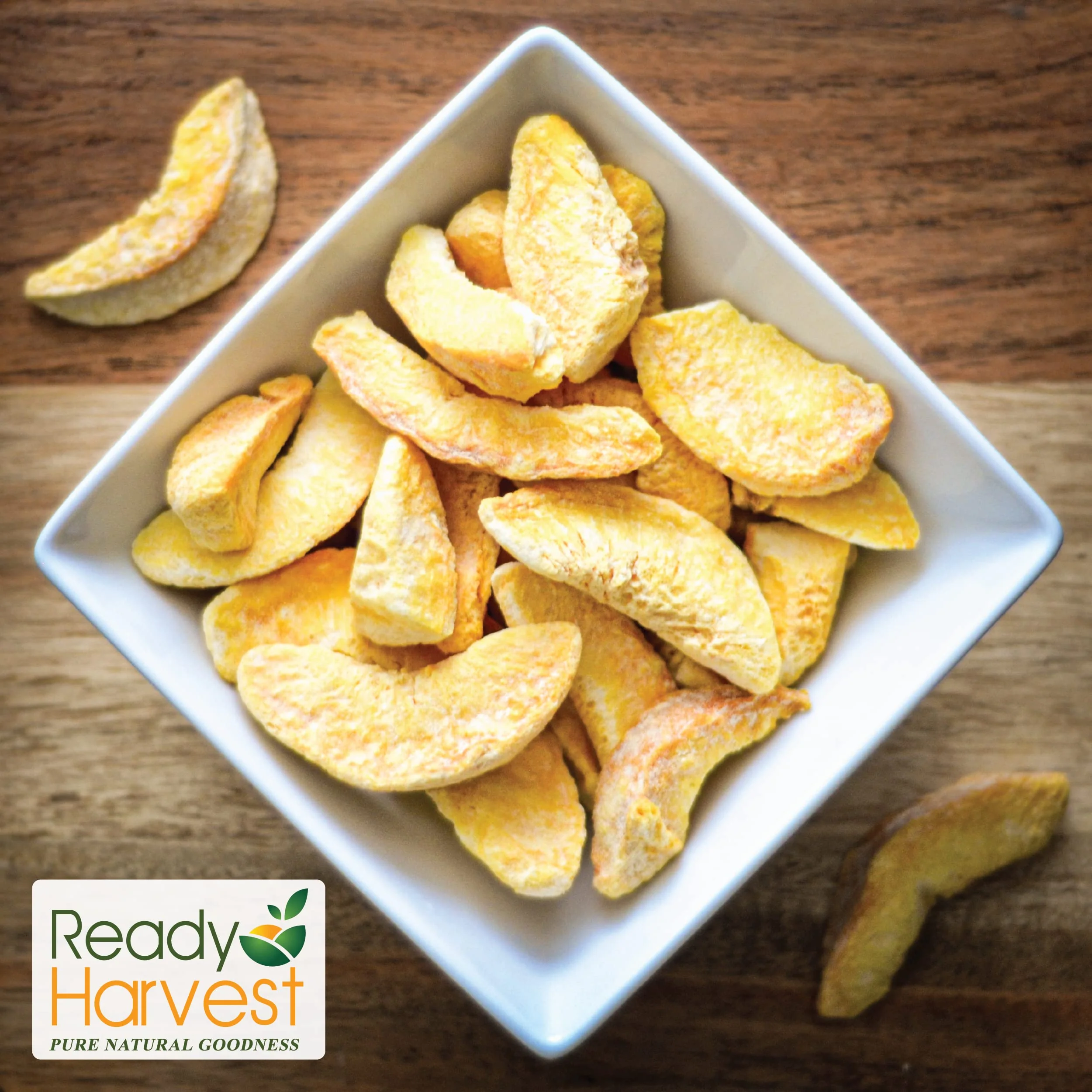 Ready Harvest Freeze-Dried Peaches - #10 Can - Image 2
