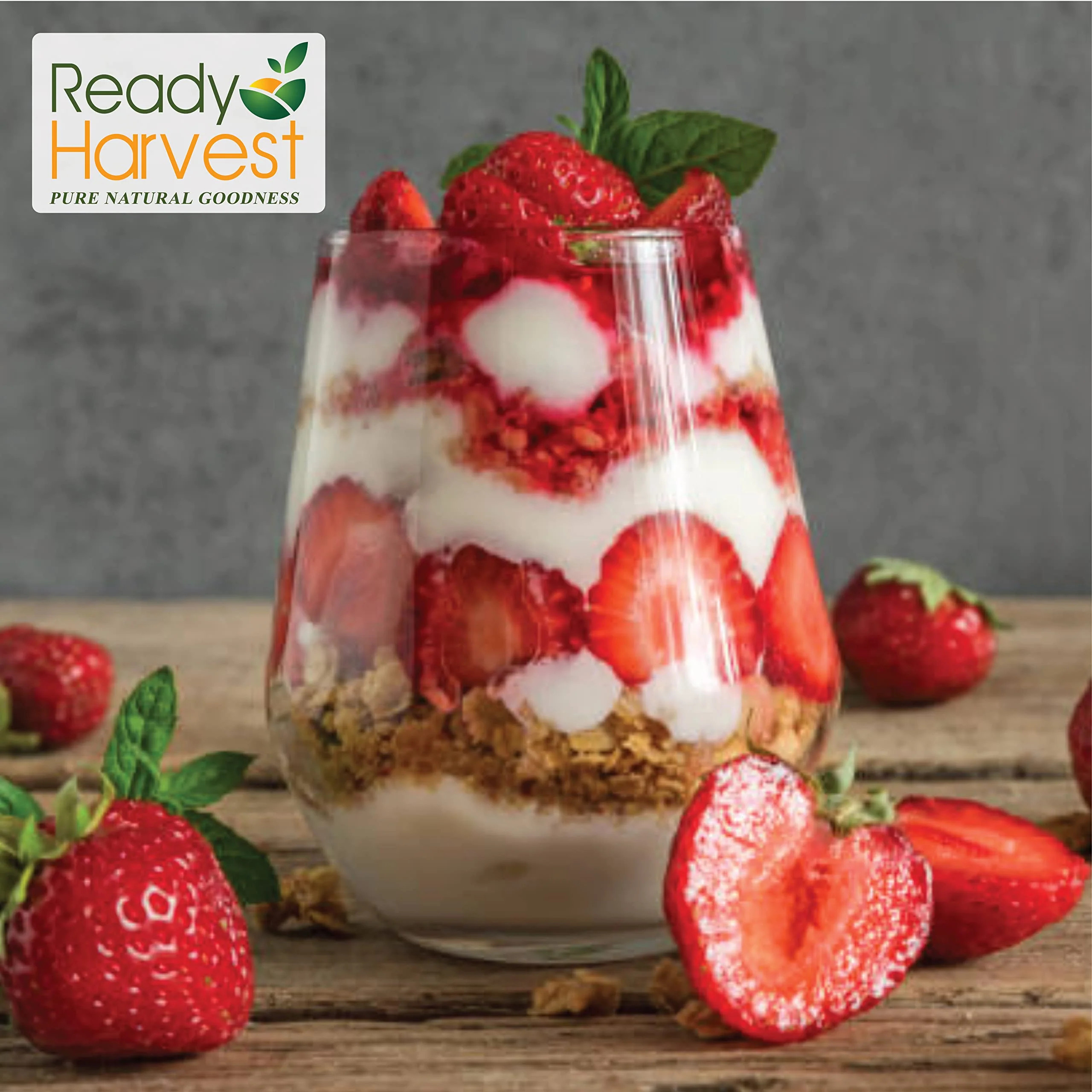 Ready Harvest Freeze-Dried Strawberries #10 Cans - 6 Pack - Image 7