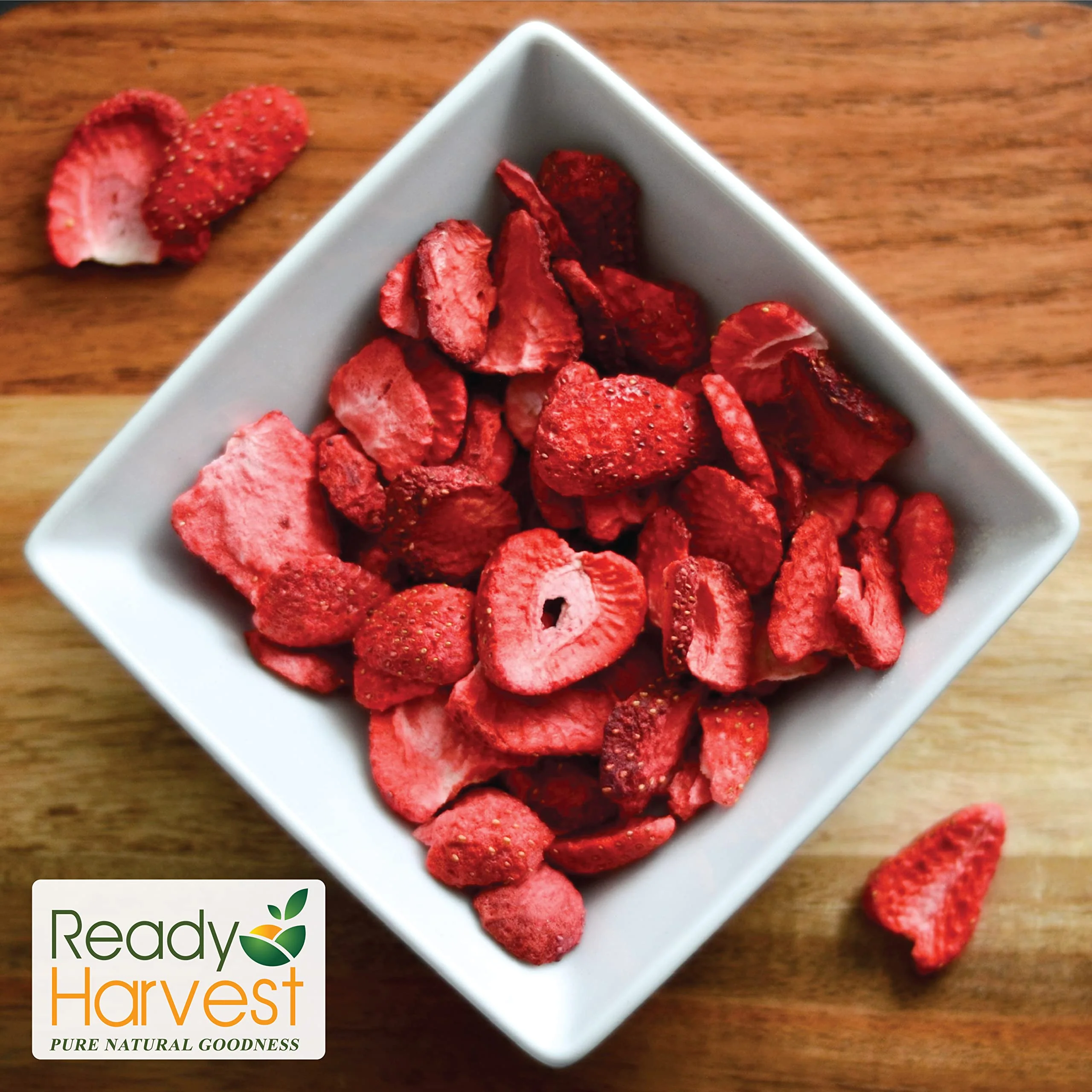 Ready Harvest Freeze-Dried Strawberries - #10 Can - Image 2
