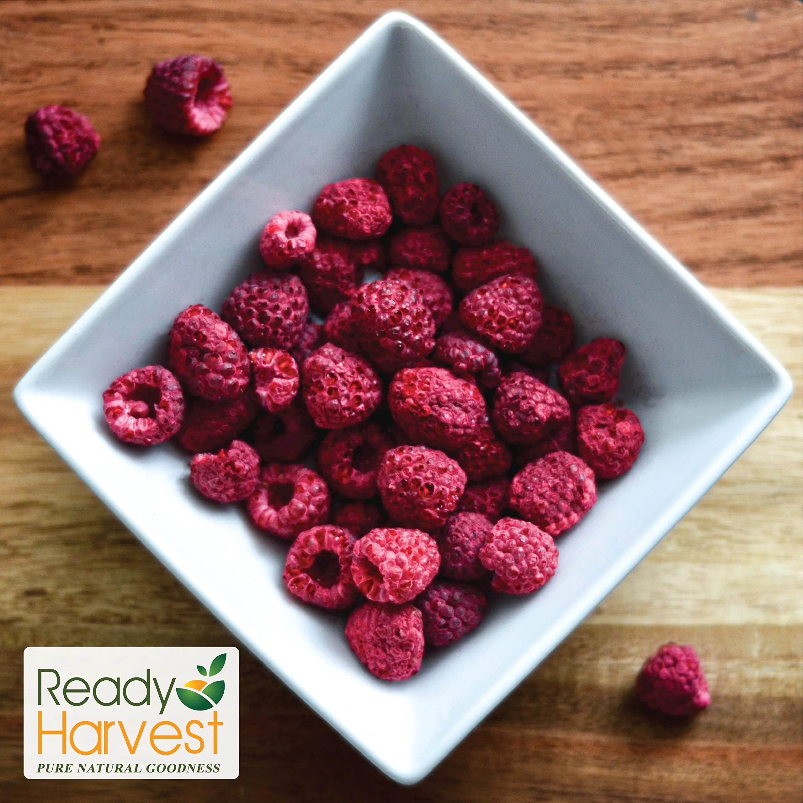 Ready Harvest Freeze-Dried Raspberries #10 Cans - 6 Pack - Image 2