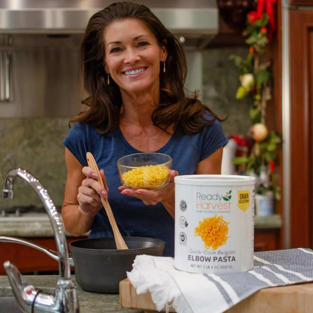 Ready Harvest Quick-Cook Pasta Elbows #10 Cans - 6 Pack - Image 3