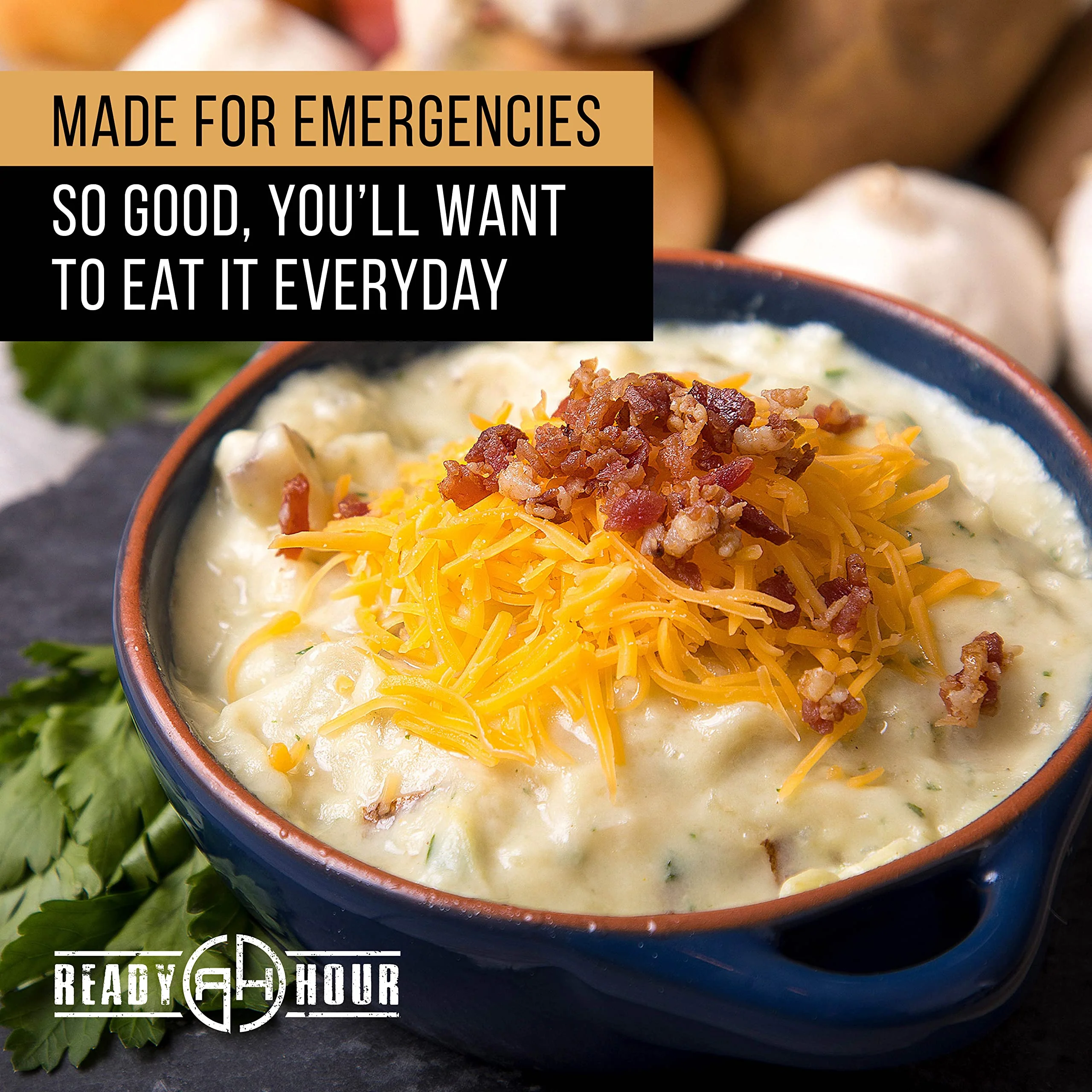 Ready Hour Emergency Meal Entrées Pail - 120 Servings - Image 2