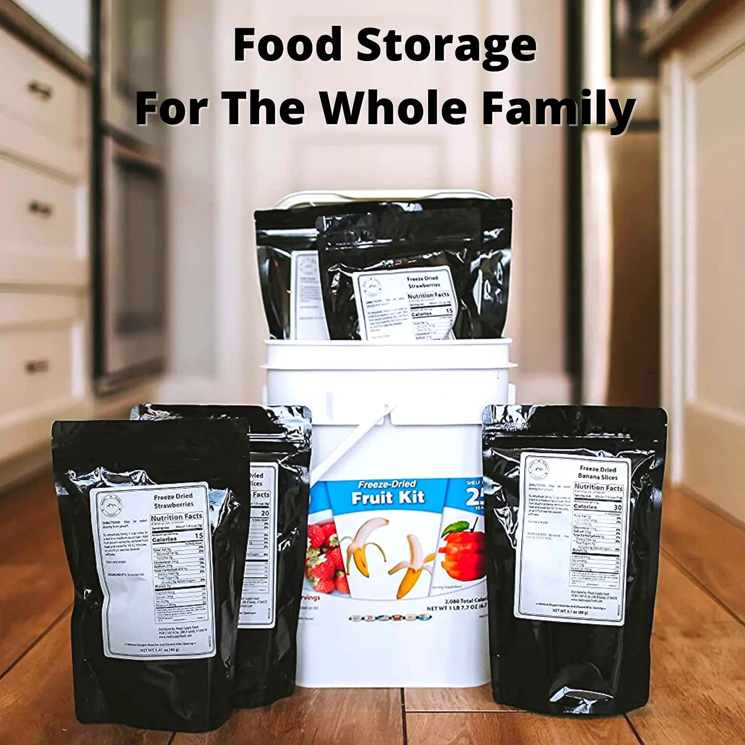 Ready Supply Foods - Freeze-Dried Fruit Kit - 96 Servings - Image 2